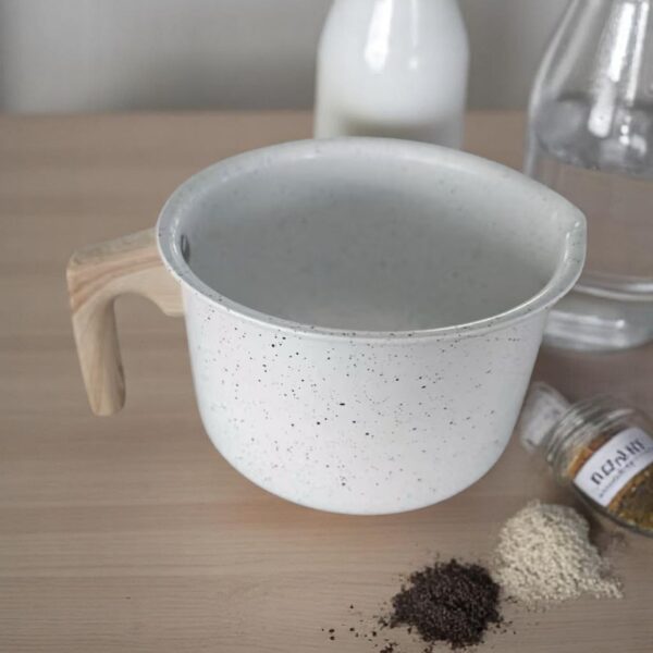 Fervedor / Leiteira Creme 14 cm - Baccani - Image 3