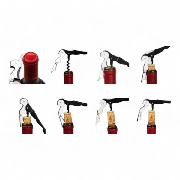 SACA ROLHAS ABRIDOR DE GARRAFAS - BACCANI - LINHA HORECA - Image 2